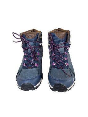 Oboz Women's 10.5 Sapphire Mid Huckleberry Hiking Boots Mid B-Dry Waterproof